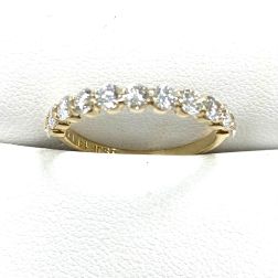 1 Ct Round Lab Grown Diamond Wedding Band 14k Yellow Gold