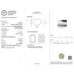 2Ct Vivid Pink Radiant Lab Grown Diamond Engagement Ring 14K White Gold