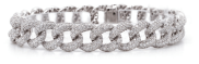 Diamond Link Mens Bracelets
