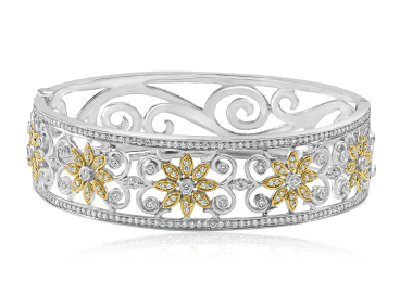 Diamond Bangle Bracelets