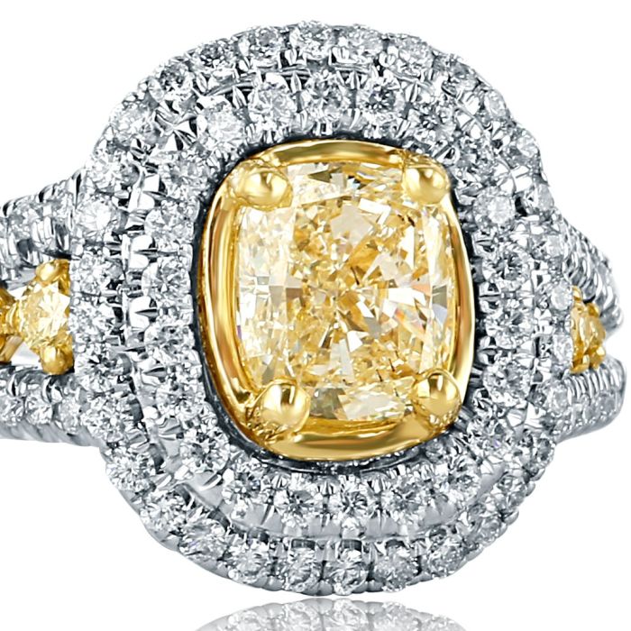 Halo 3.28ct White Pear Diamond Engagement Wedding 14K White Gold Bridal Ring Set 