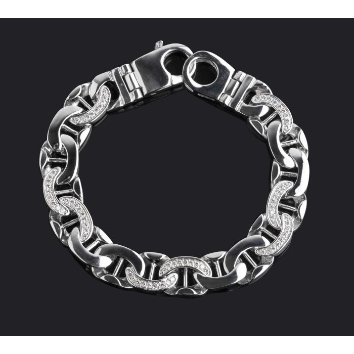 1.50 Ct Men's Mariner Gucci Link 